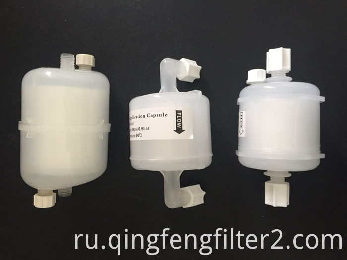 Гидрофобный PTFE капсульный фильтр для фильтрации воздуха и газа